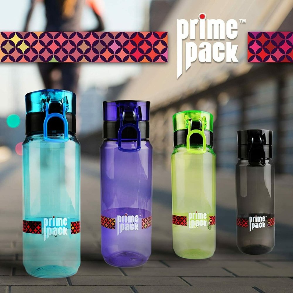 PRIMEPACK 25oz Sports Water Bottle | Durable Leak Proof Lid